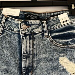 Judy Blue boyfriend high rise size 14w jeans brand new. To big for me